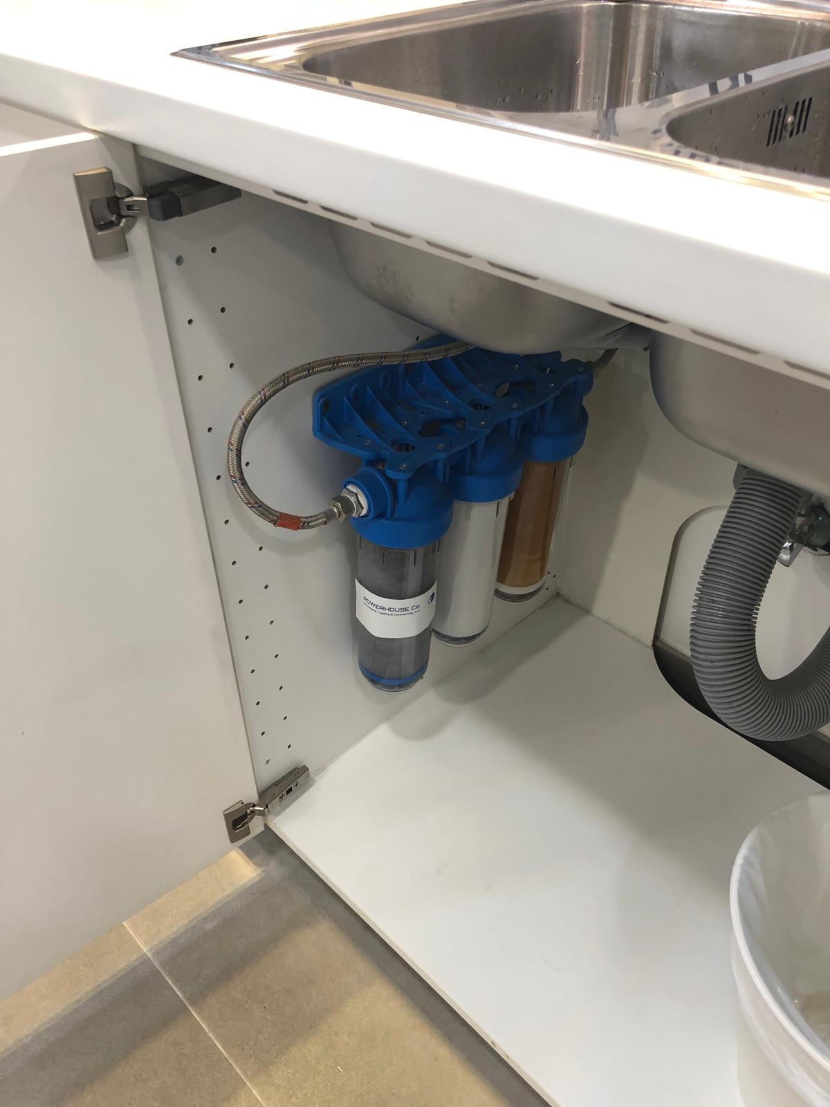 فلترة مسبقة لمياه الشرب - Powerhouse Pre-Filtration Combo