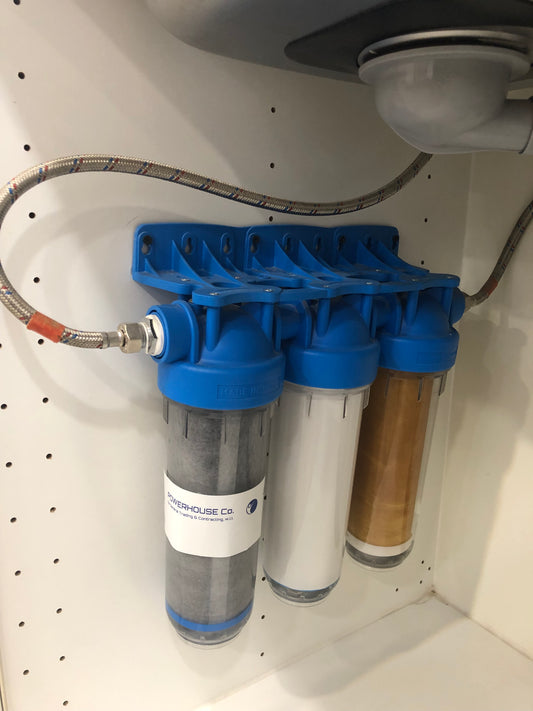 فلترة مسبقة لمياه الشرب - Powerhouse Pre-Filtration Combo